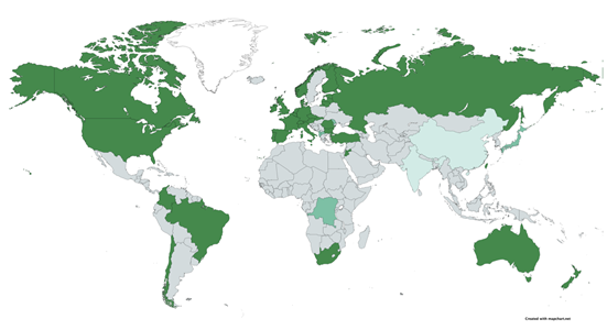 Map of the World